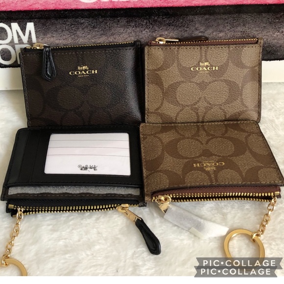 Coach Handbags - Brand New(NWT)Coach Signature Mini Skinny Id Case
